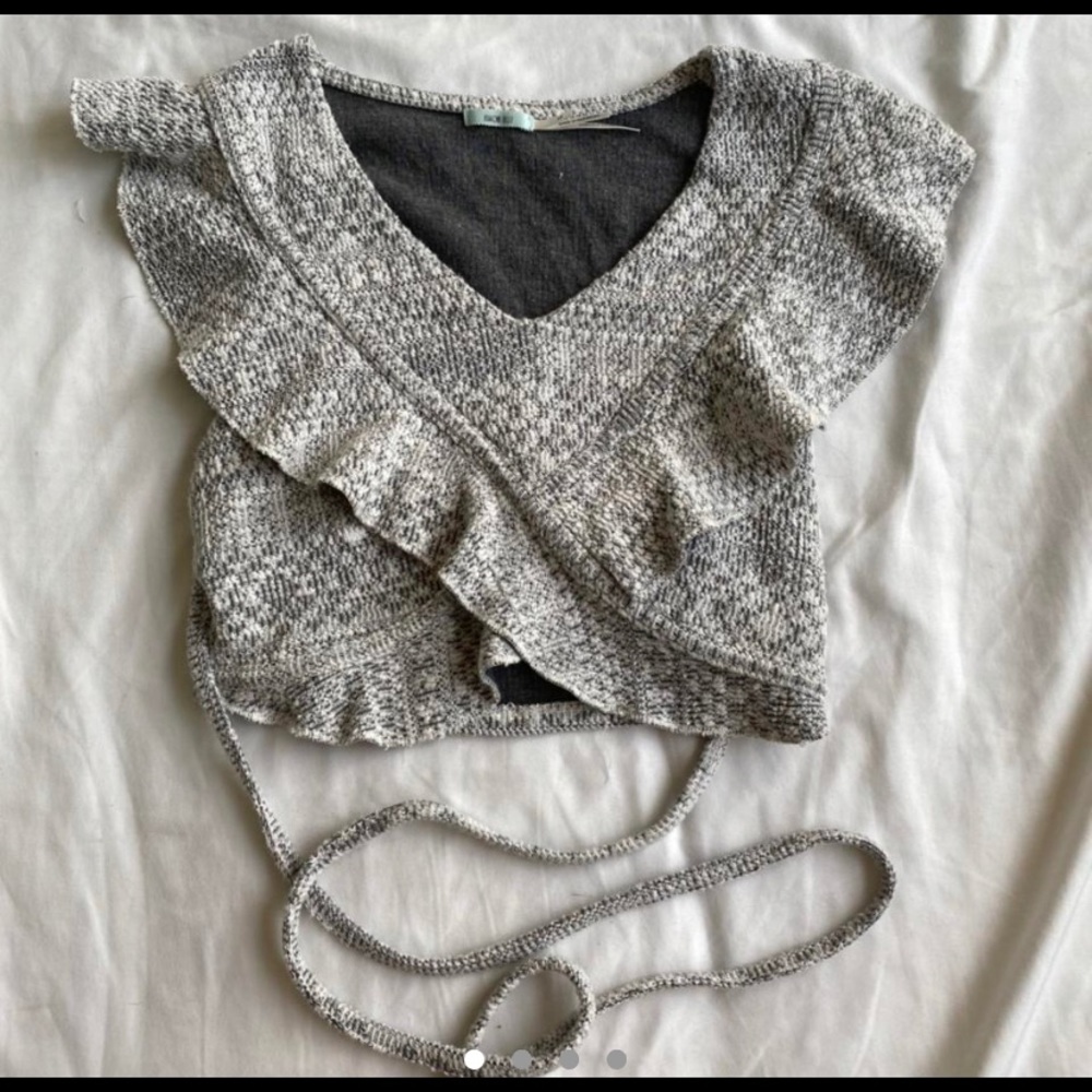 Urban Outfitters Kimchi Blue Knit Crop Top